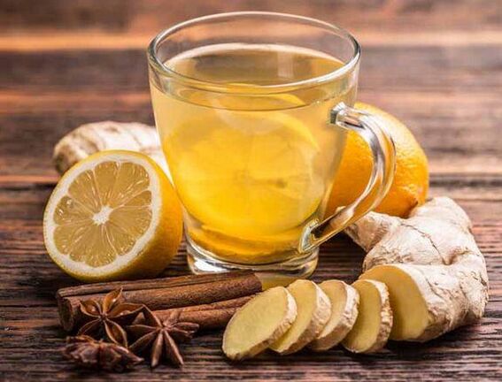Thé au gingembre, citron, cannelle et clou de girofle pour une érection durable